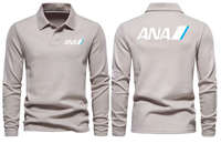 Thumbnail for ANA AIRLINES LONG SLEEVE  POLO
