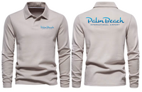 Thumbnail for PALAM BEACH AIRPORT LONG SLEEVE  POLO