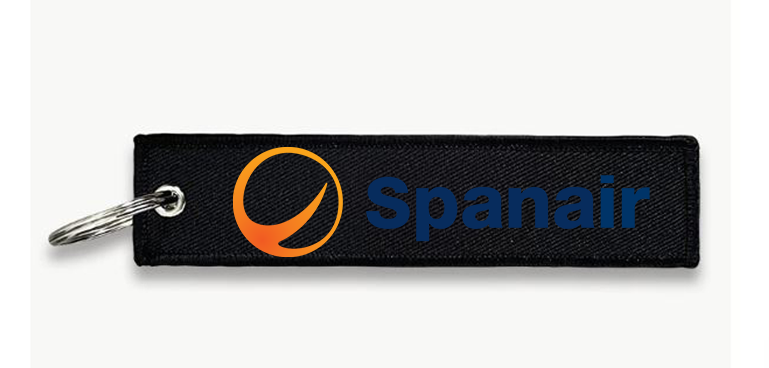 SPANAIR AIRLINES KEY CHAIN