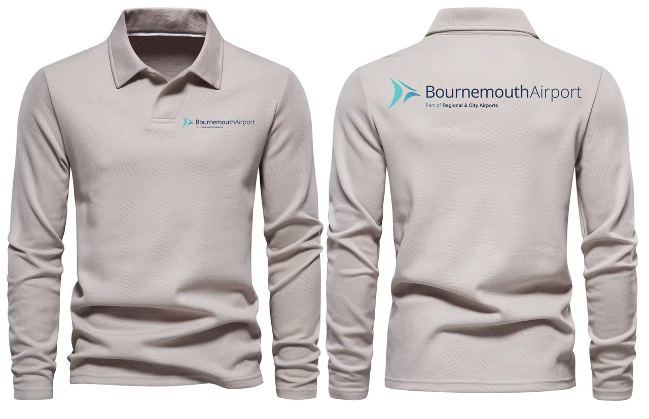 BOURNEMOUTH AIRPORT LONG SLEEVE  POLO