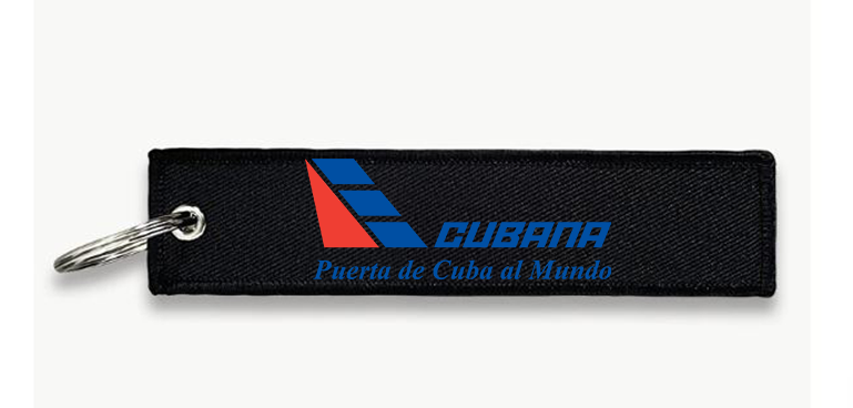 CUBANA AIRLINES KEY CHAIN