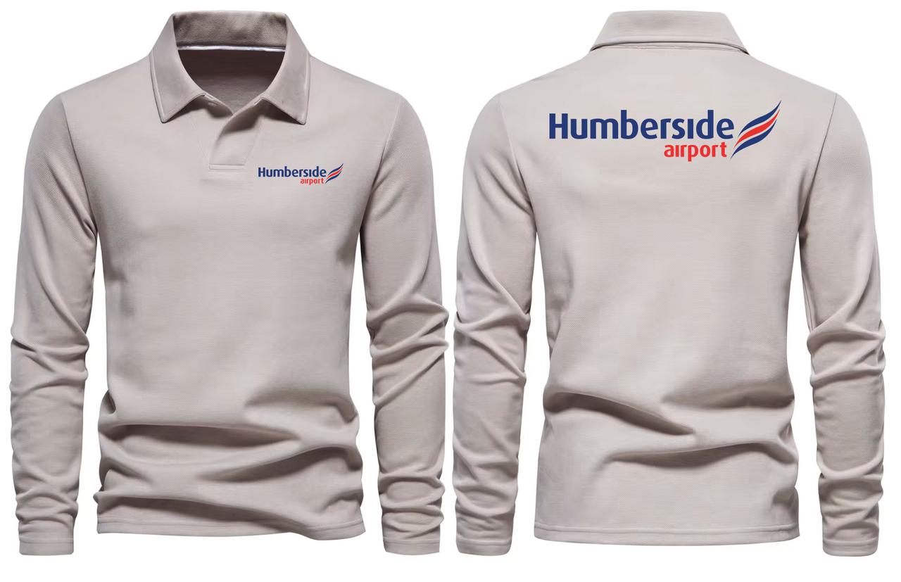HUMBERSIDE AIRPORT LONG SLEEVE  POLO