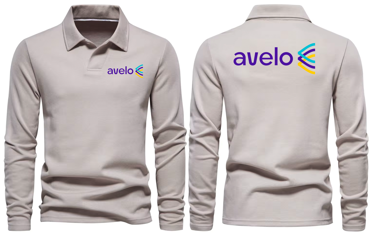 AVELO LONG SLEEVE  POLO