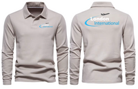 Thumbnail for LONDON AIRPORT LONG SLEEVE  POLO