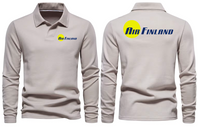 Thumbnail for AIR FINLAND LONG SLEEVE  POLO