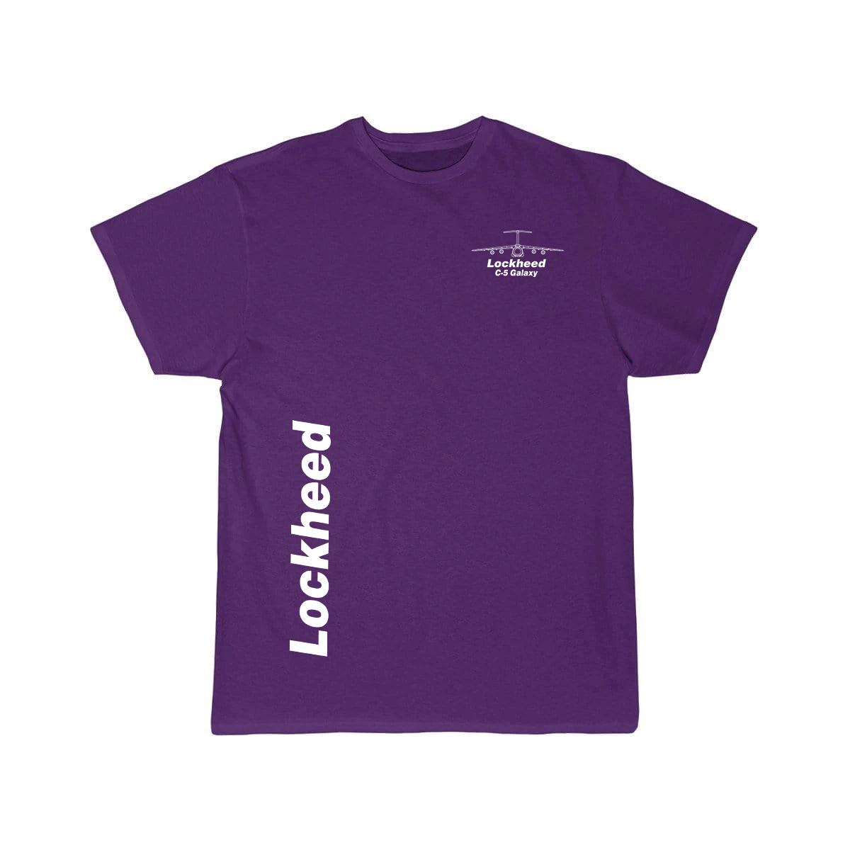 LOCKHEED C5 GALAXY DESIGNED T SHIRT THE AV8R