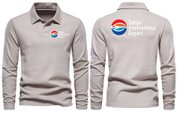 Thumbnail for TAMPA INTERNATIONAL AIRPORT LONG SLEEVE  POLO