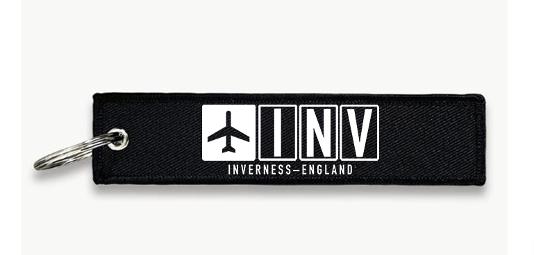 INV AIRPORT KEY CHAIN