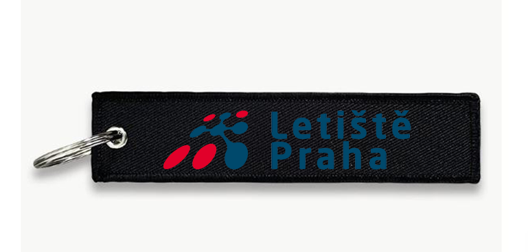 PRAHA AIRPORT KEY CHAIN