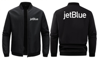Thumbnail for JET BLUE  LOOSE SOLID  JACKET