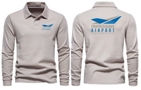 Thumbnail for CHARLATTETWON AIRPORT LONG SLEEVE  POLO