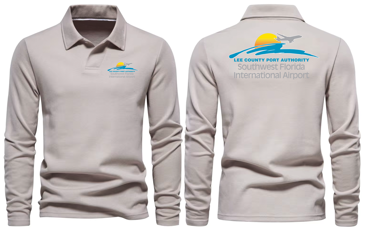 SOUTHWEST AIRPORT LONG SLEEVE  POLO