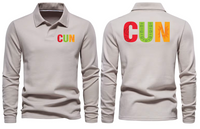 Thumbnail for CUN AIRPORT LONG SLEEVE  POLO
