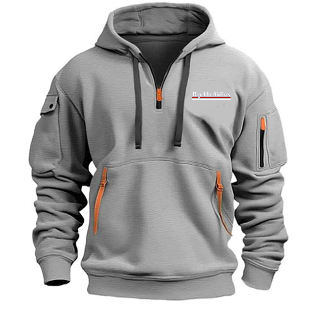 REPUBLIC AIRLINE HOODED JACKET PULLOVER