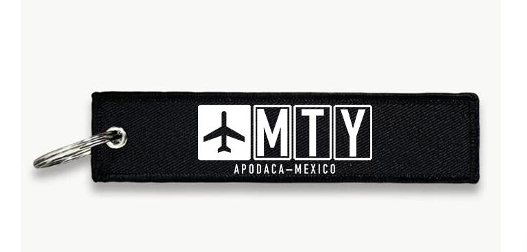 MTY AIRPORT KEY CHAIN