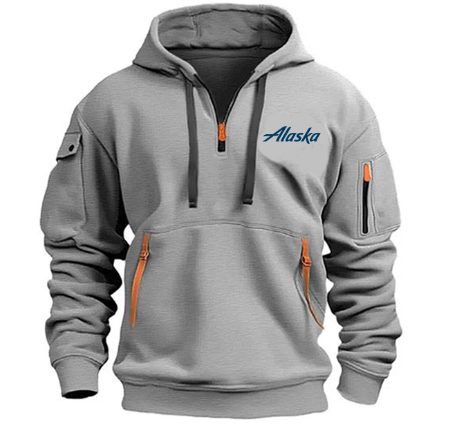 ALASKA AIRLINES HOODED JACKET PULLOVER