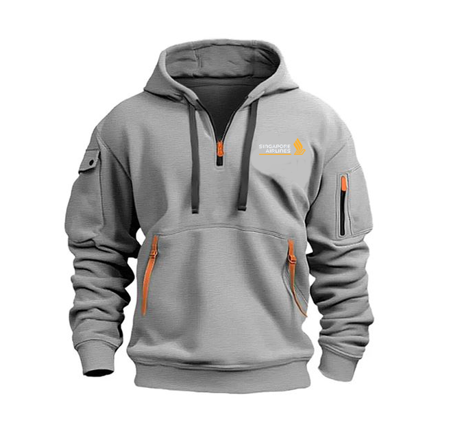 SINGAPURE AIRWAYS HOODED JACKET PULLOVER