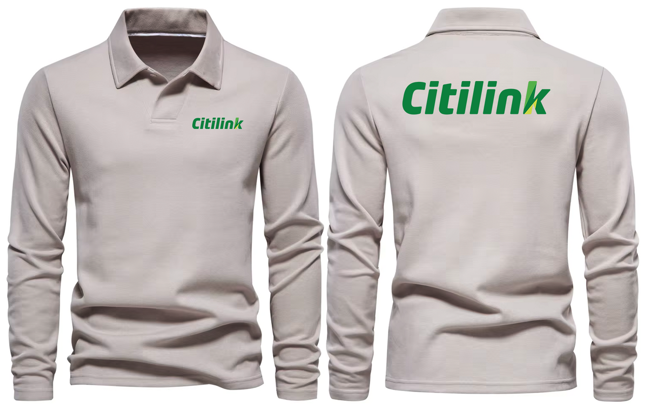 CITILINK AIRLINES LONG SLEEVE  POLO