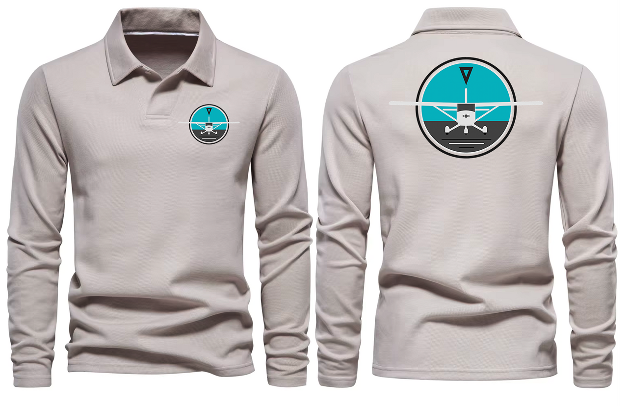 CESSNA LONG SLEEVE  POLO