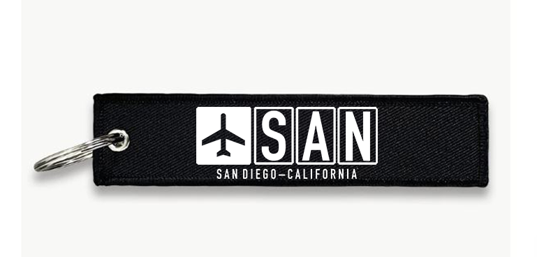 SAN AIRPORT KEY CHAIN
