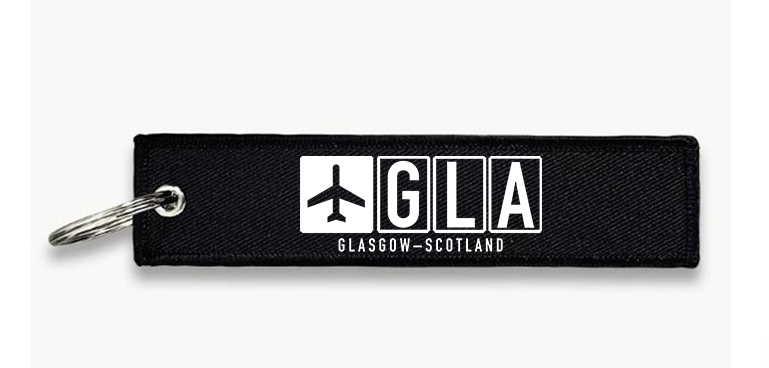 GLA AIRPORT KEY CHAIN