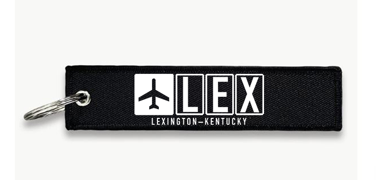 LEX AIRPORT KEY CHAIN