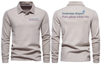 Thumbnail for INVERNESS AIRPORT LONG SLEEVE  POLO