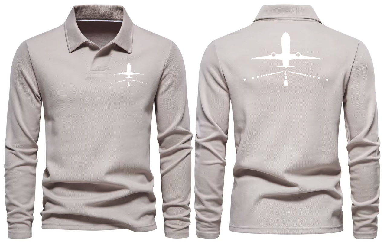 BOEING 777  LONG SLEEVE  POLO