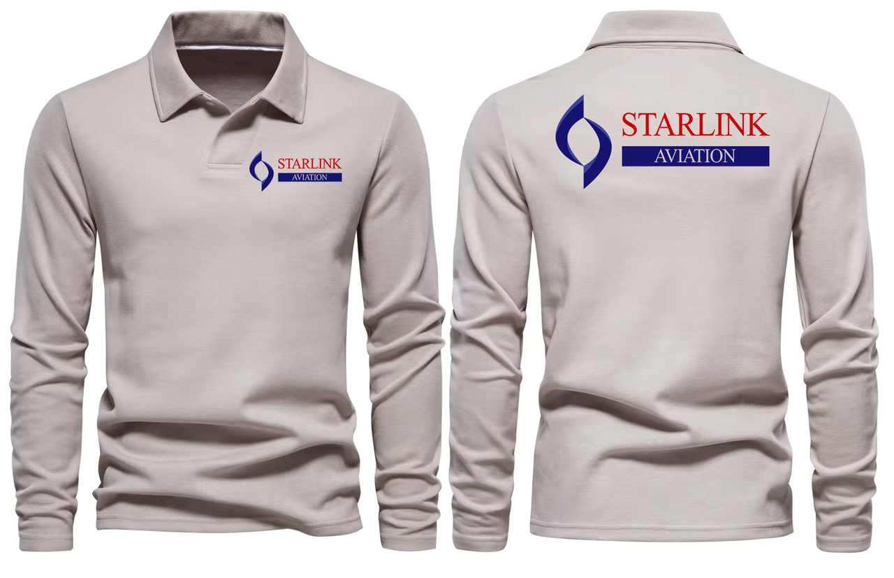 STARLINK  LONG SLEEVE  POLO