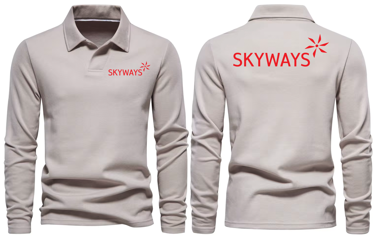 SKY WAYS LONG SLEEVE  POLO
