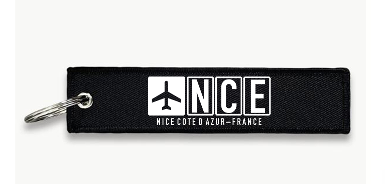 NCE AIRPORT KEY CHAIN