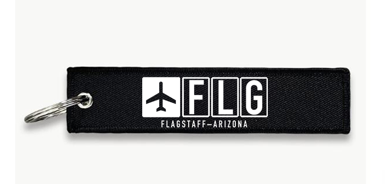 FLG AIRPORT KEY CHAIN