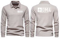 Thumbnail for OMA AIRPORT LONG SLEEVE POLO