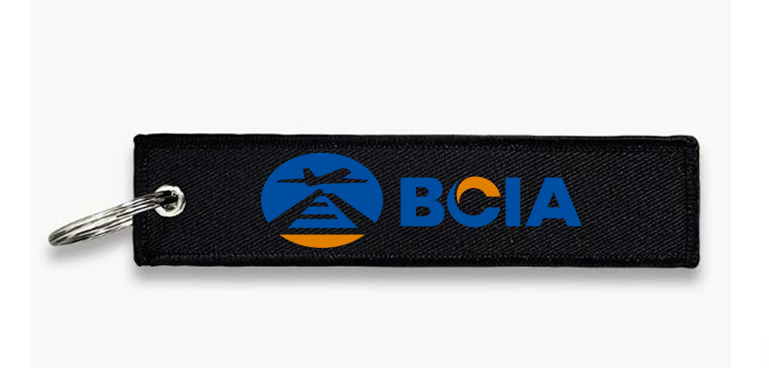 BCIA  AIRPORT KEY CHAIN