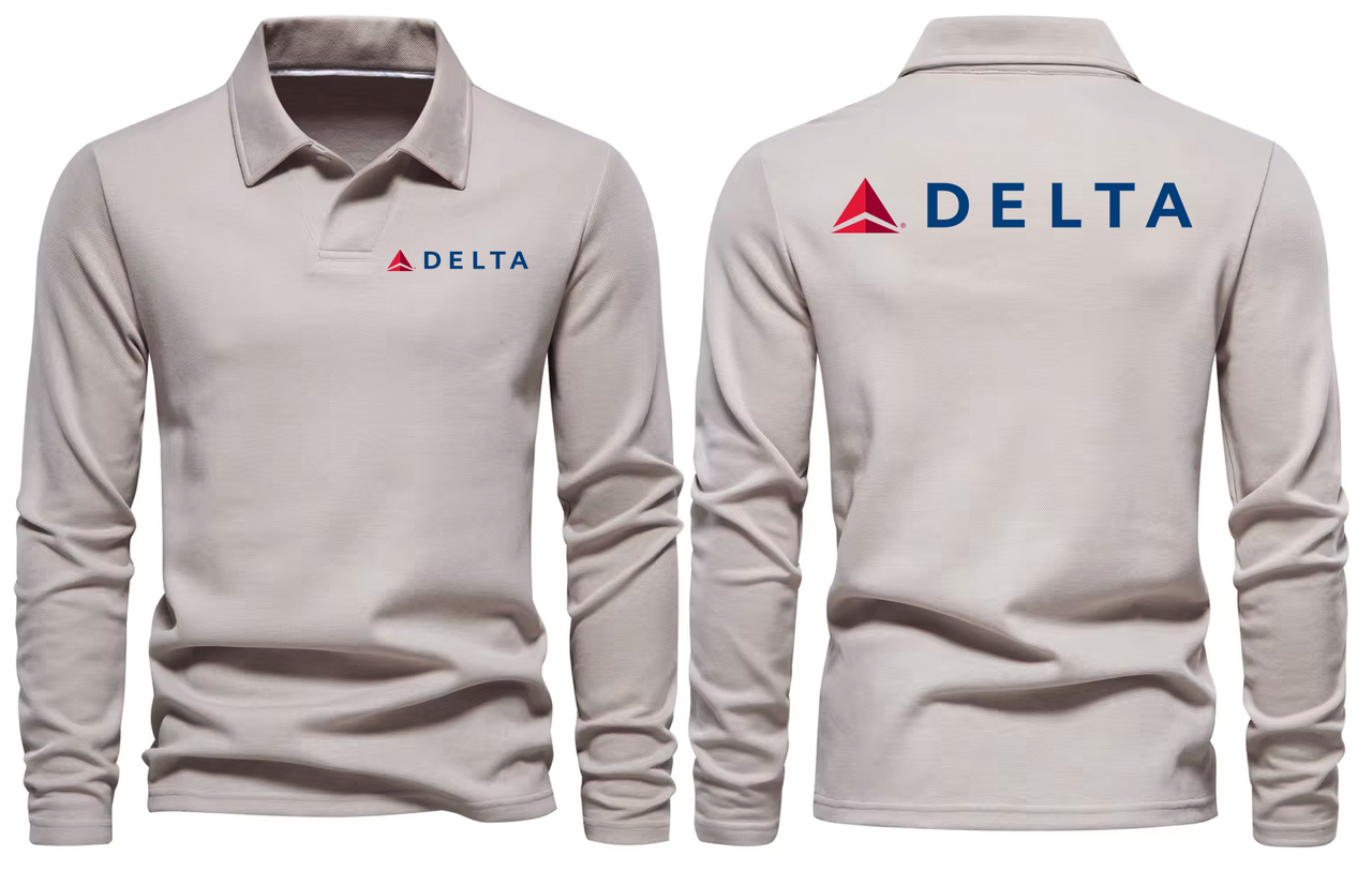DELTA LONG SLEEVE  POLO