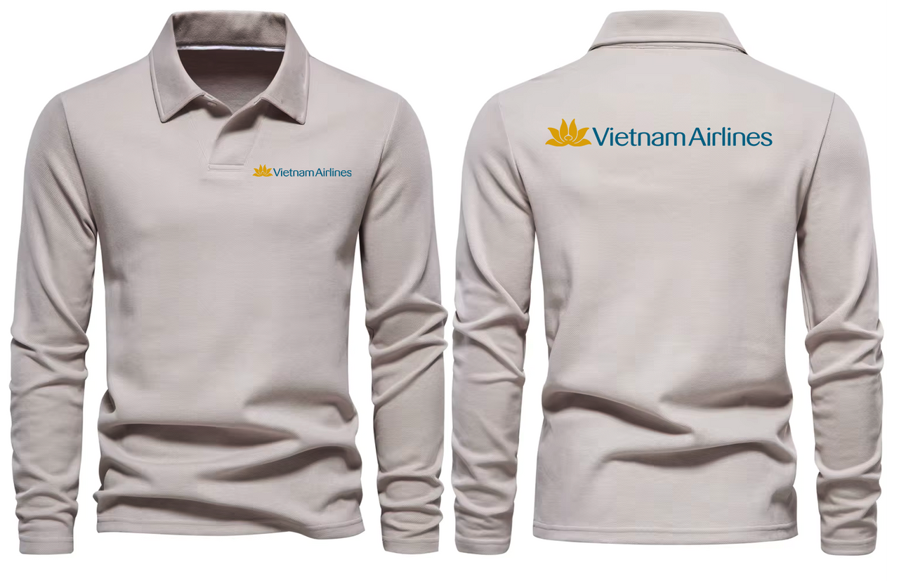 VIETNAM AIRLINES LONG SLEEVE  POLO