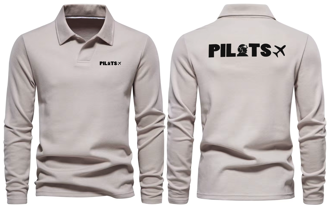 PILOTS LONG SLEEVE  POLO