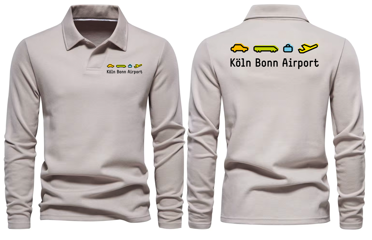 KOLN AIRPORT LONG SLEEVE  POLO