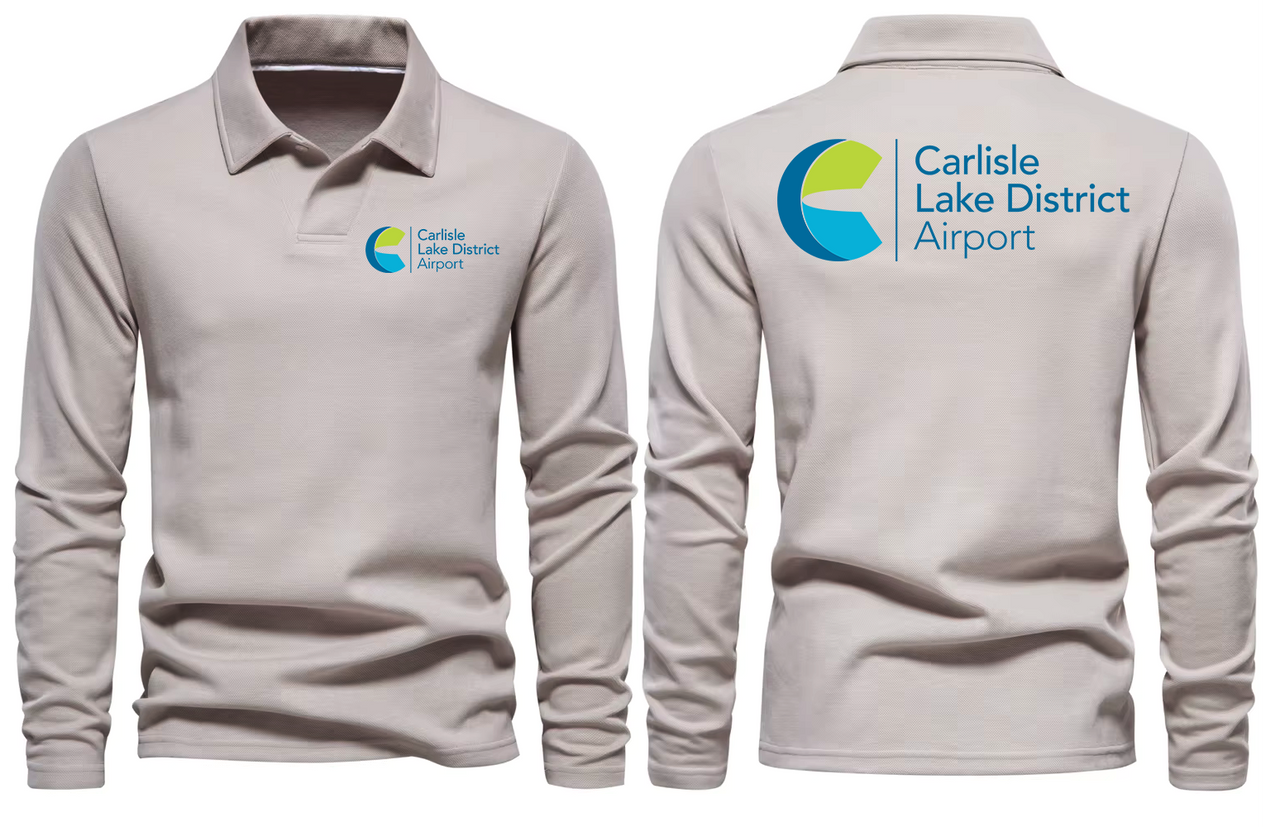 LAKE AIRPORT LONG SLEEVE  POLO