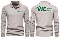 Thumbnail for VIE AIRPORT LONG SLEEVE  POLO