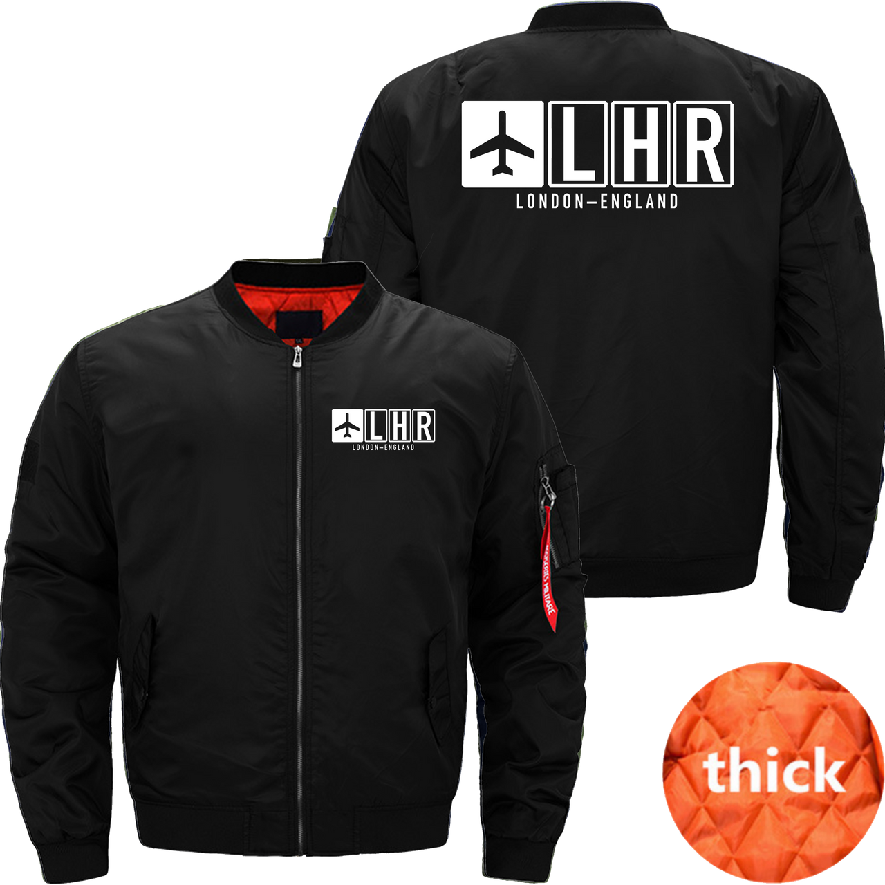 LHR AIRPOART MA1 JACKET