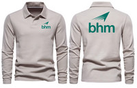 Thumbnail for BHM AIRPORT LONG SLEEVE  POLO