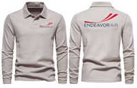 Thumbnail for ENDEAVOR AIRLINES LONG SLEEVE  POLO