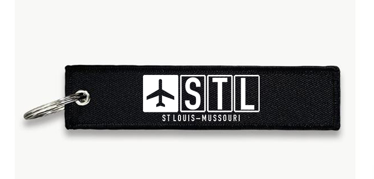 STL AIRPORT KEY CHAIN