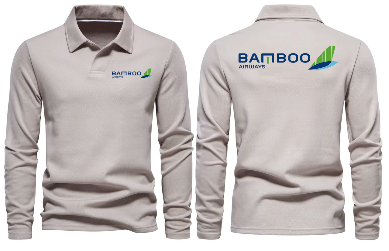 BAMBOO AIRWAYS LONG SLEEVE  POLO