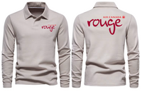 Thumbnail for CANADA ROUGE AIRLINES LONG SLEEVE  POLO