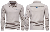 Thumbnail for INDIANPOLIS AIRPORT LONG SLEEVE  POLO