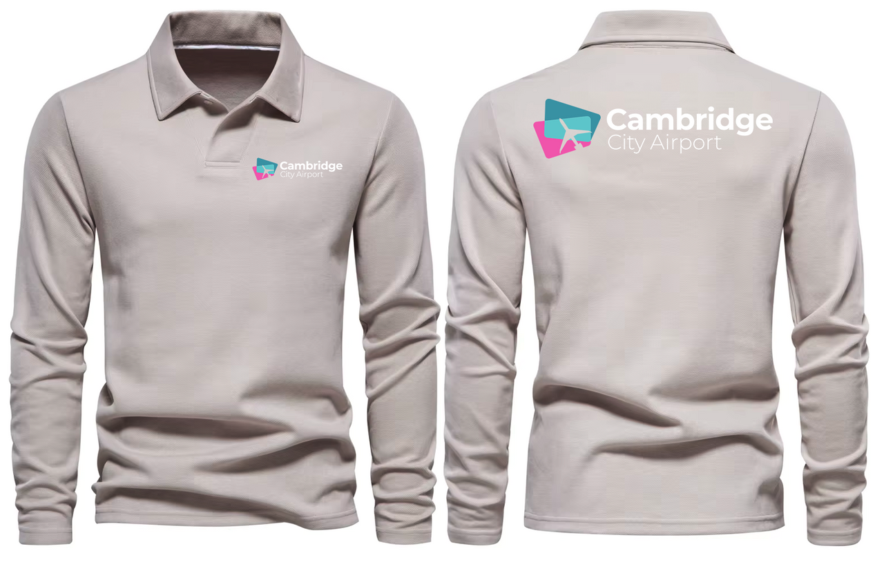 MARSEILLE AIRPORT LONG SLEEVE  POLO (Copy)