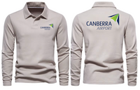 Thumbnail for CANBERRA AIRPORT LONG SLEEVE  POLO