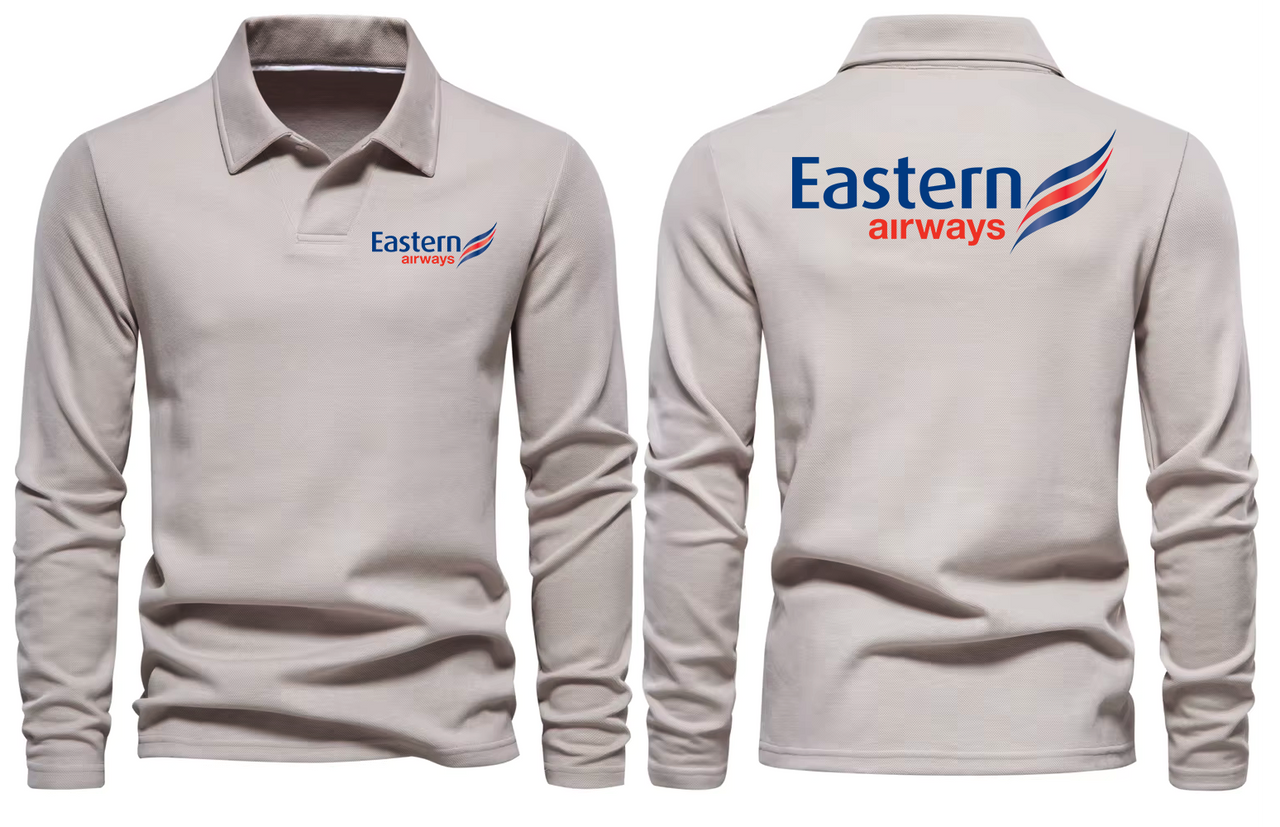 EASTERN AIRWAYS LONG SLEEVE  POLO